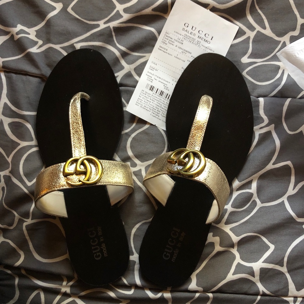 GUCCI thong sandals
